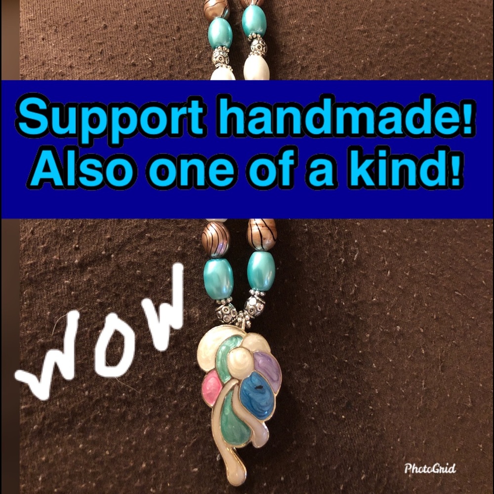 Support handmade, 1 of a kind!